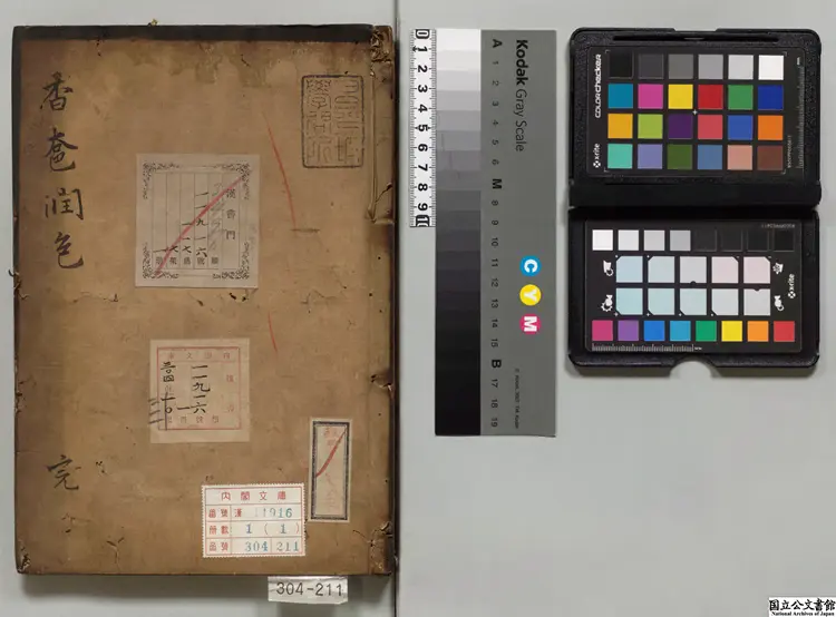 新刻香奩潤色  著者胡文煥（明）江戸写本