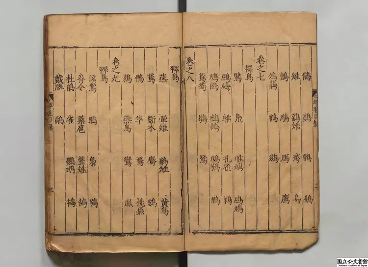 新刊埤雅 著者陸佃（宋）明刊本