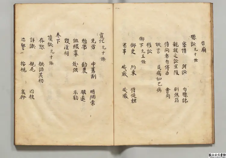 牧民忠告 著者張養浩(元)江戸初林羅山写本 牧民忠告 著者張養浩(元)江戸初林羅山写本