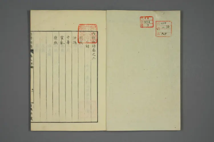 内科秘录卷三 内科秘录卷三