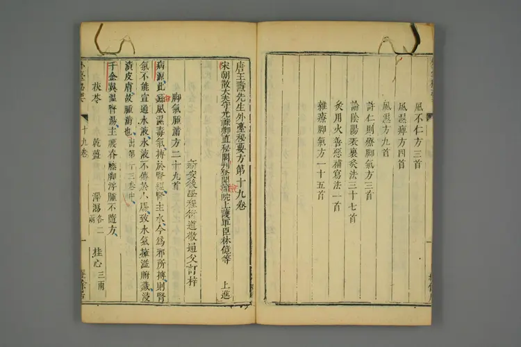 外台秘要卷十九