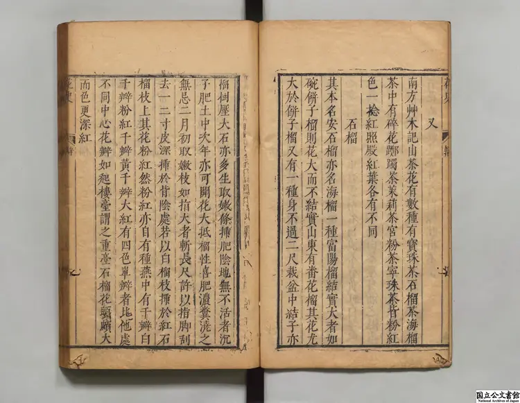 花史左編 著者王路(明)明刊本 花史左編 著者王路(明)明刊本