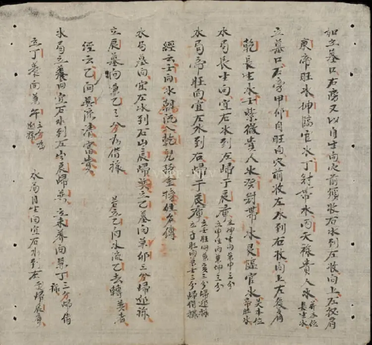 寻龙点穴家传手抄秘本 寻龙点穴家传手抄秘本