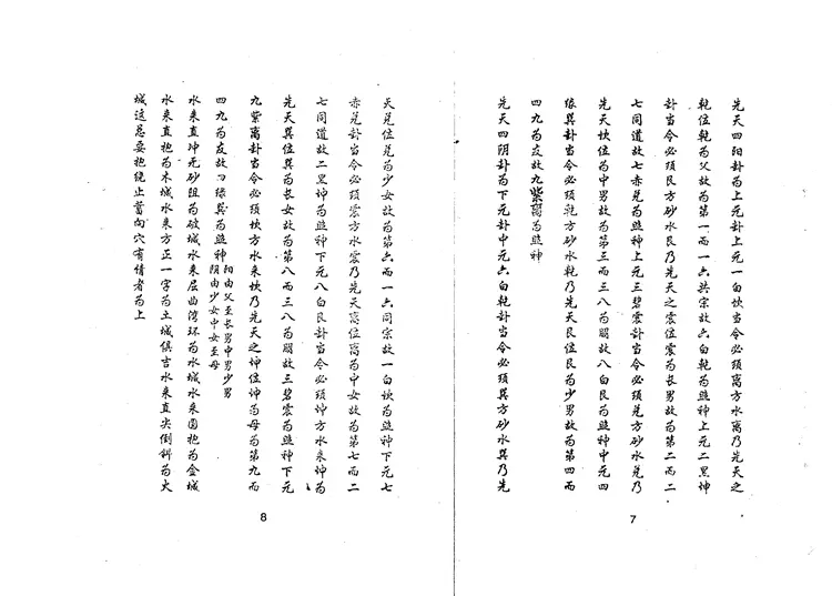 玄空河洛先后天心法秘诀 玄空河洛先后天心法秘诀