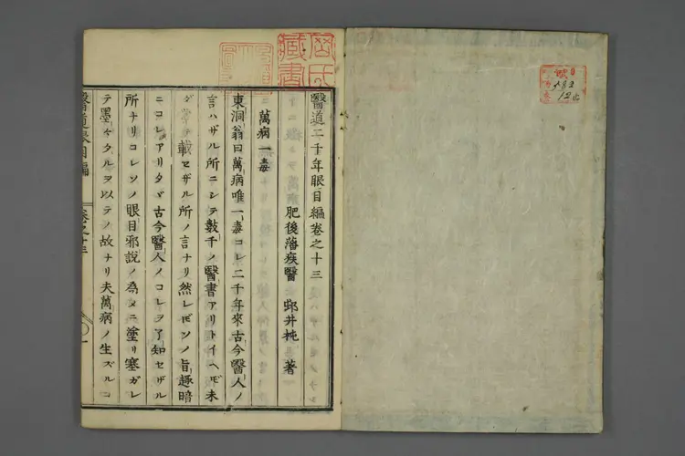 医道二千年眼目编卷十三