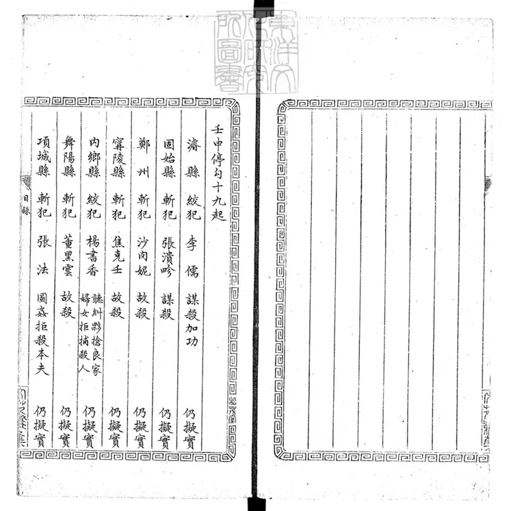 271 壬申停勾一卷　鈔本
