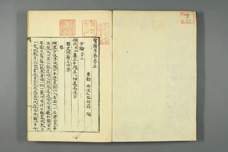 医籍考卷五十五五十六，方论三十三三十四