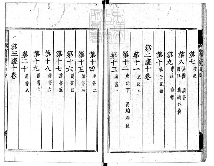 411 群書治要五十卷 元和二年銅活字印本駿河版 411 群書治要五十卷 元和二年銅活字印本駿河版