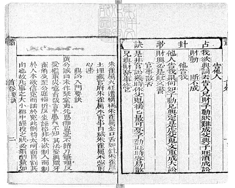 301 新刻平治舘評釋蕭曹致君術六卷首一卷 刊本 301 新刻平治舘評釋蕭曹致君術六卷首一卷 刊本