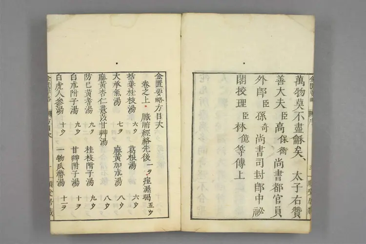 古籍金匮要略.卷上中下.张仲景著述.王叔和整理.1806刊