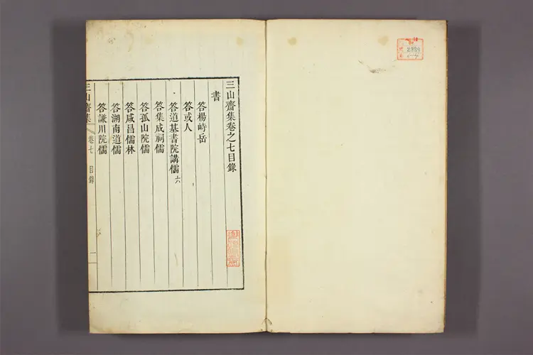 三山斎集 卷之1-12  金履安撰