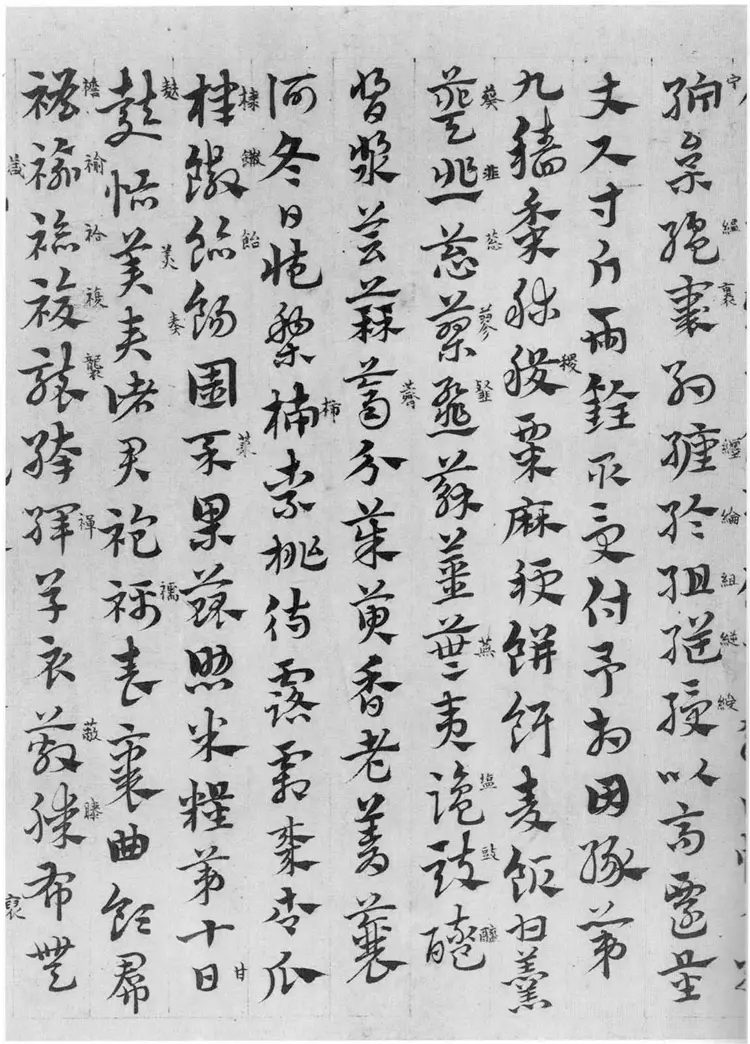 赵子昂章草临皇象急就章卷 赵子昂章草临皇象急就章卷