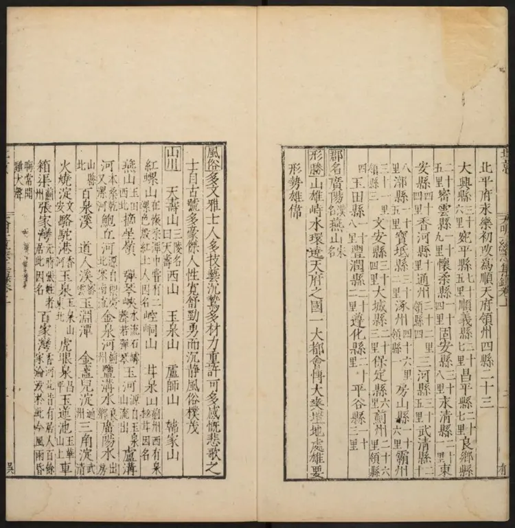 大明一统志 大明一统志