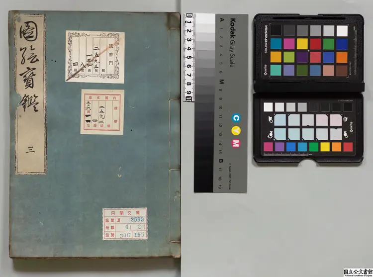 図絵宝鑑乙 著者夏文彦（元）／著者韓昂（明）江戸刊本