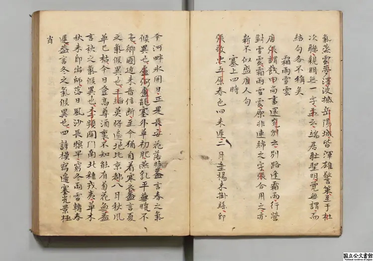 徐氏筆精 選者徐(明)/編者黄居中(明)江戸初写本 徐氏筆精 選者徐(明)/編者黄居中(明)江戸初写本