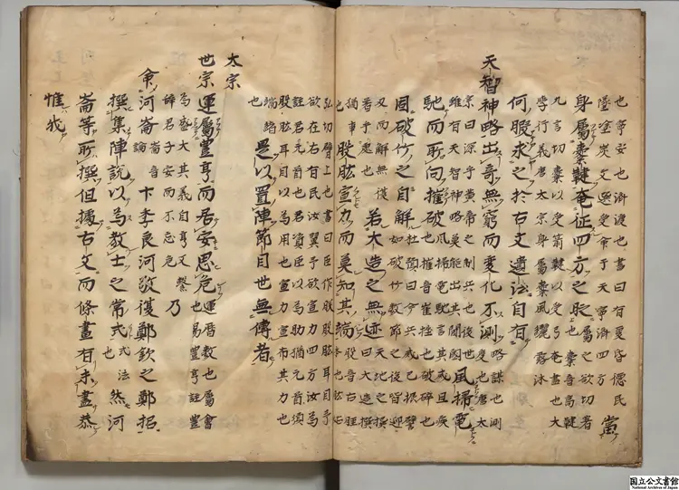 陣法  著者文宗王（朝鮮）江戸初写本