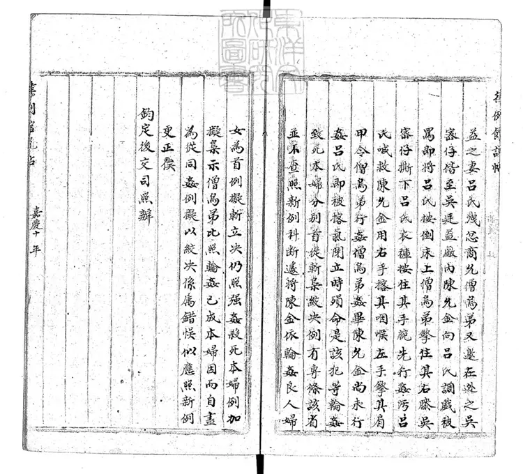 237 律例館說帖不分卷 鈔本 237 律例館說帖不分卷 鈔本