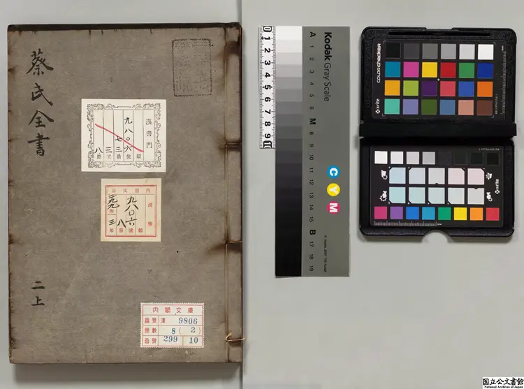 蔡氏全書  編者朱世沢（明）江戸写本