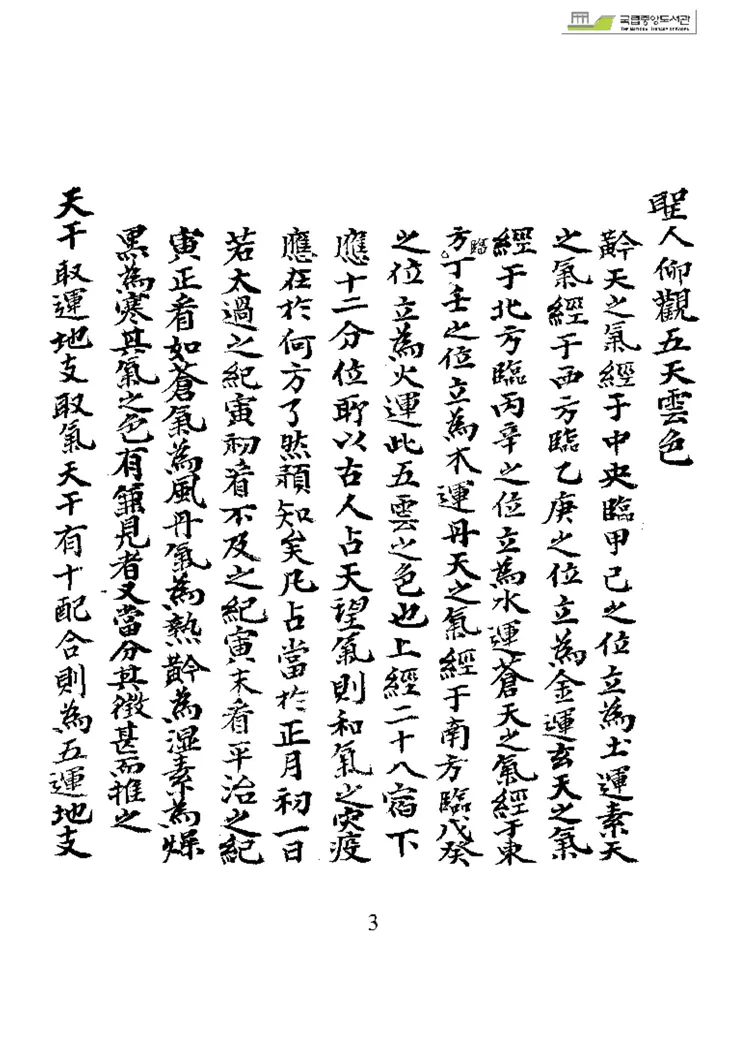 运气总论(韩国收藏)