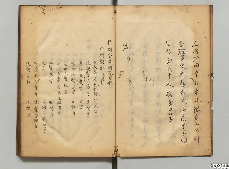 新刻香奩潤色  著者胡文煥（明）江戸写本