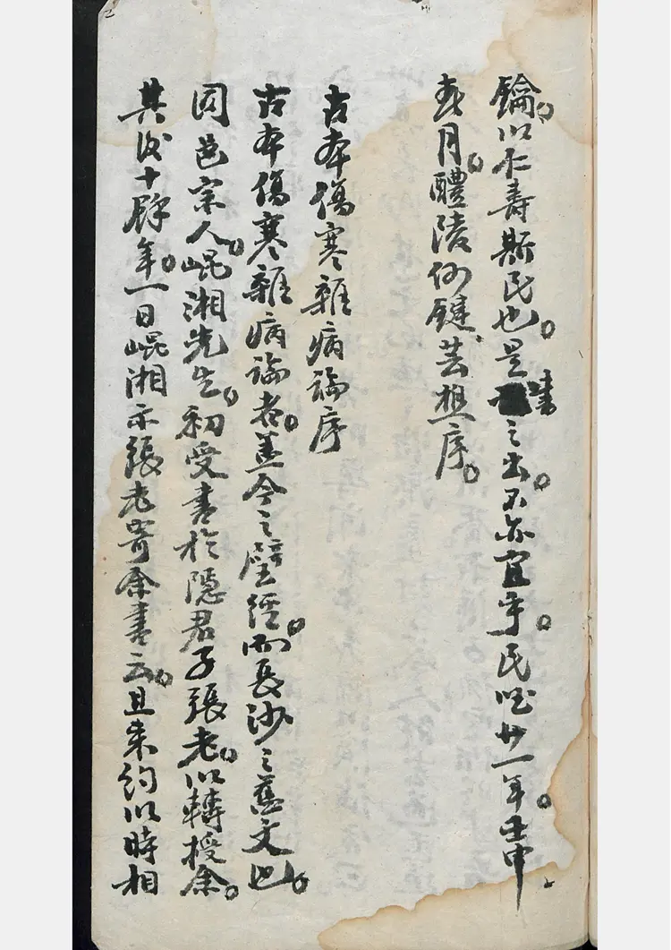 仲景伤寒湖南秘本 仲景伤寒湖南秘本