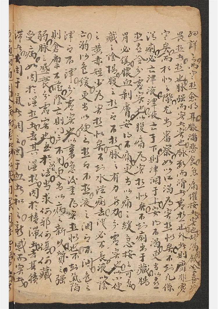 民间药方钞本 民间药方钞本