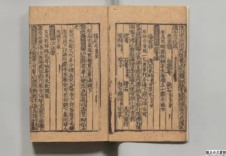 世医得効方 著者危亦林(元)朝鮮洪煕01年春川府刊本 世医得効方 著者危亦林(元)朝鮮洪煕01年春川府刊本