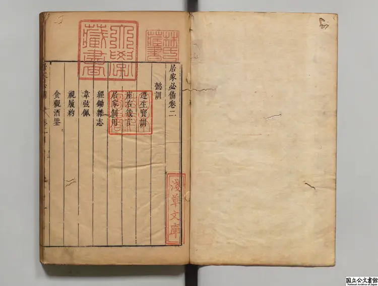 居家必備 明刊本