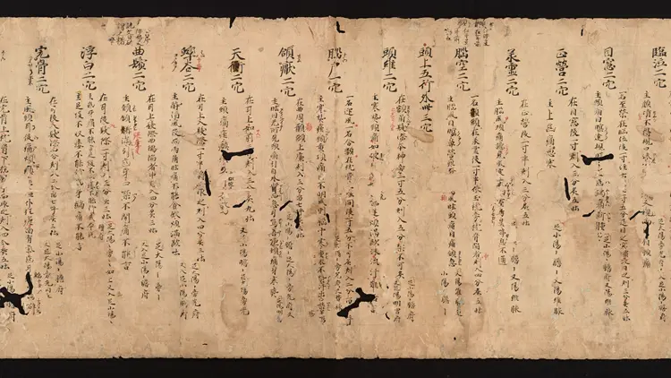 医心方.丹波康赖撰.02.卷二.总三十卷.十二世纪抄本.东京国立博物馆藏