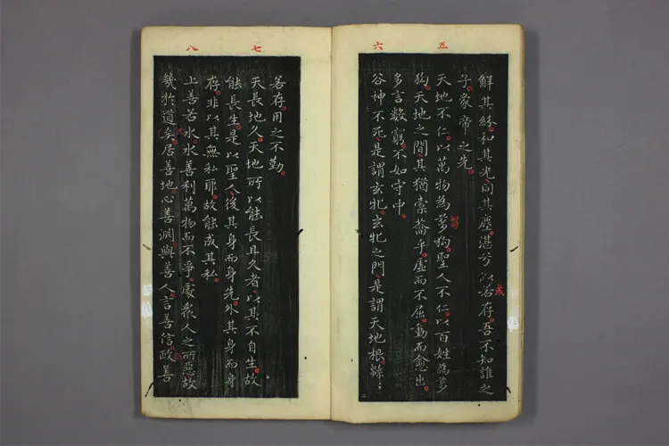 道德经.晋右軍王羲之.書.邨井漸.編 道德经.晋右軍王羲之.書.邨井漸.編