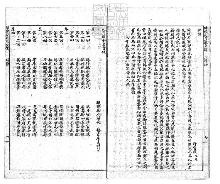 890 花月痕全書十六卷 民國十一年上海掃葉山房石印本 890 花月痕全書十六卷 民國十一年上海掃葉山房石印本