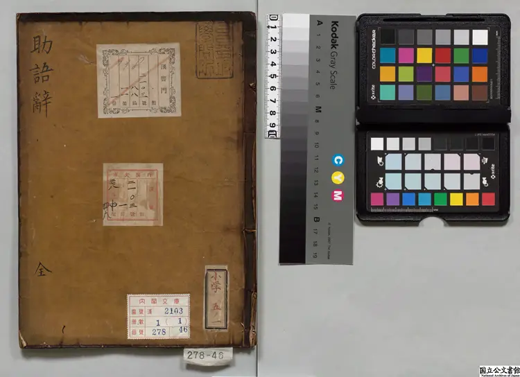 助語辞 選者盧以緯（明）／校訂者胡文煥（明）江戸写本