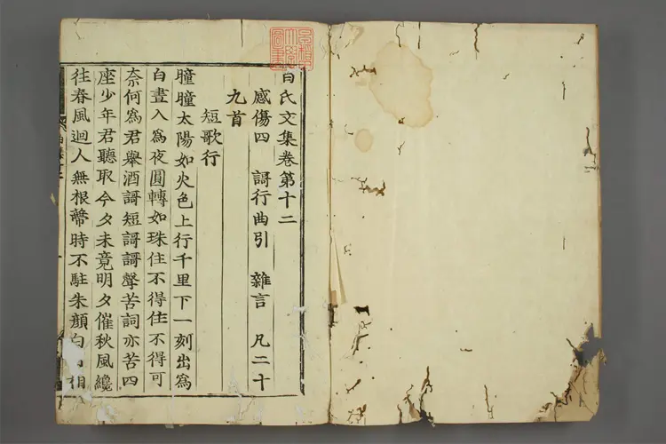 白氏文集 卷第1-15,25-52,57-71 白居易撰 ; 那波道円 校 白氏文集 卷第1-15,25-52,57-71 白居易撰 ; 那波道円 校