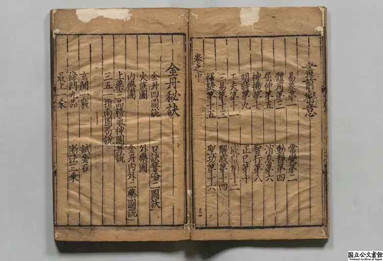 清庵先生中和集 選者李道純（元）／編者蔡志頤（元）元大徳10年翠峯丹房刊本