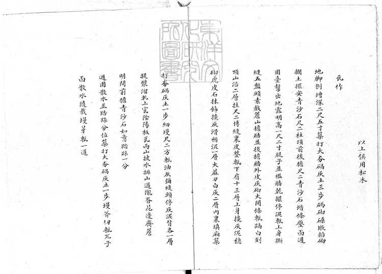 345 照房等丈尺做法細冊一號至二十號 清鈔本 史-政書- 345 照房等丈尺做法細冊一號至二十號 清鈔本 史-政書-