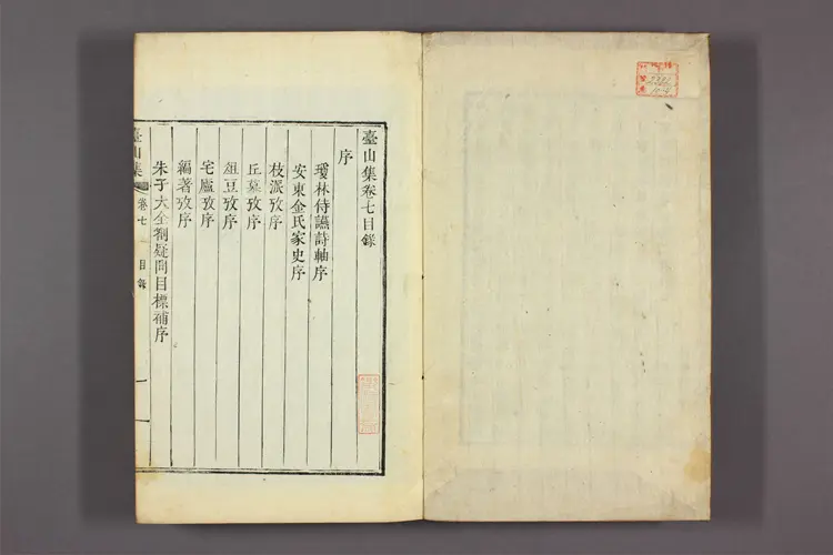 台山集 卷1-20  金邁淳撰