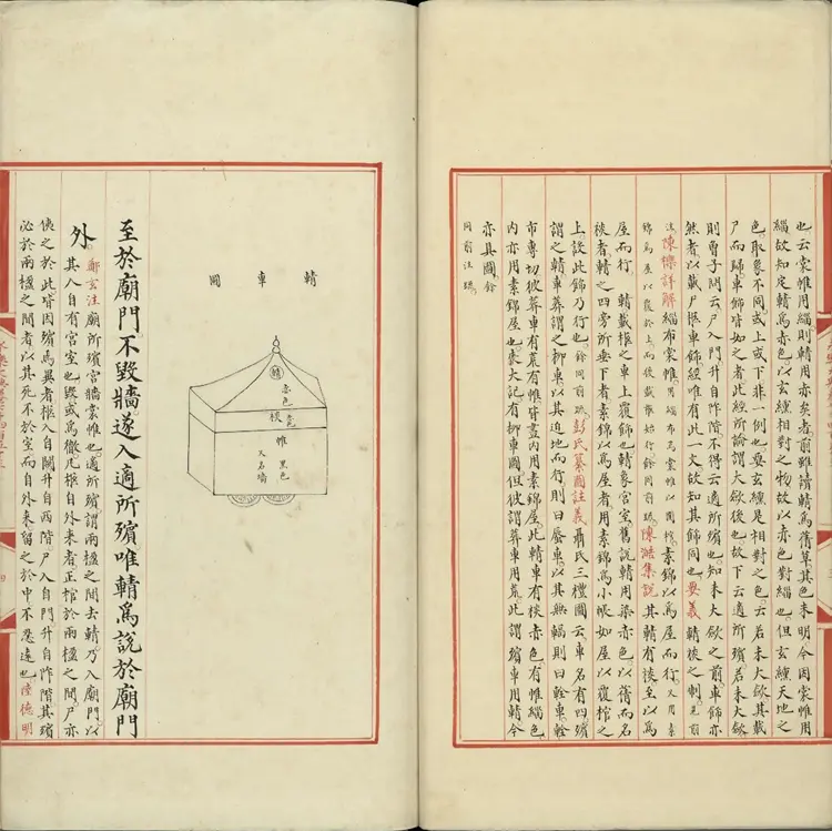 《永乐大典》卷7453至7454丧字明嘉靖隆庆间内府重写本