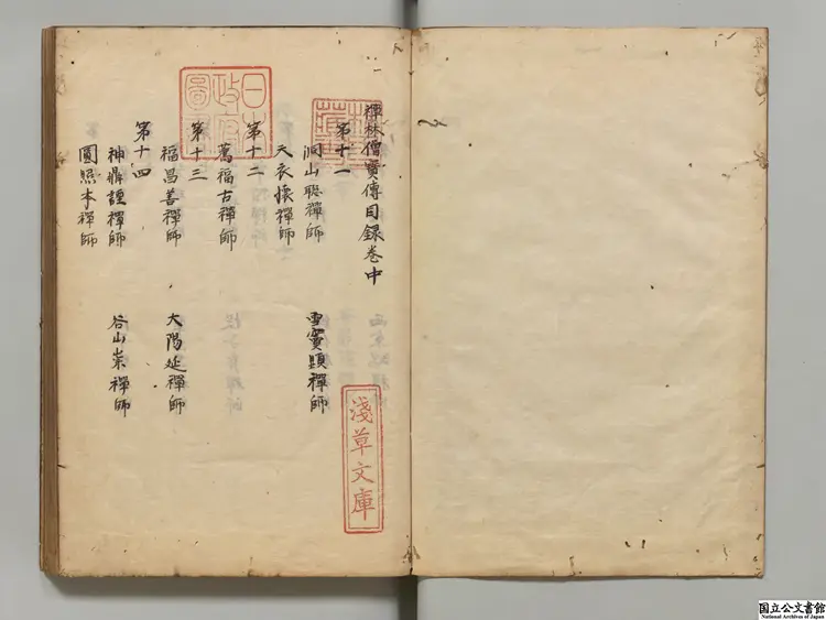 禅林僧宝伝 著者釈恵洪（宋）室町写本