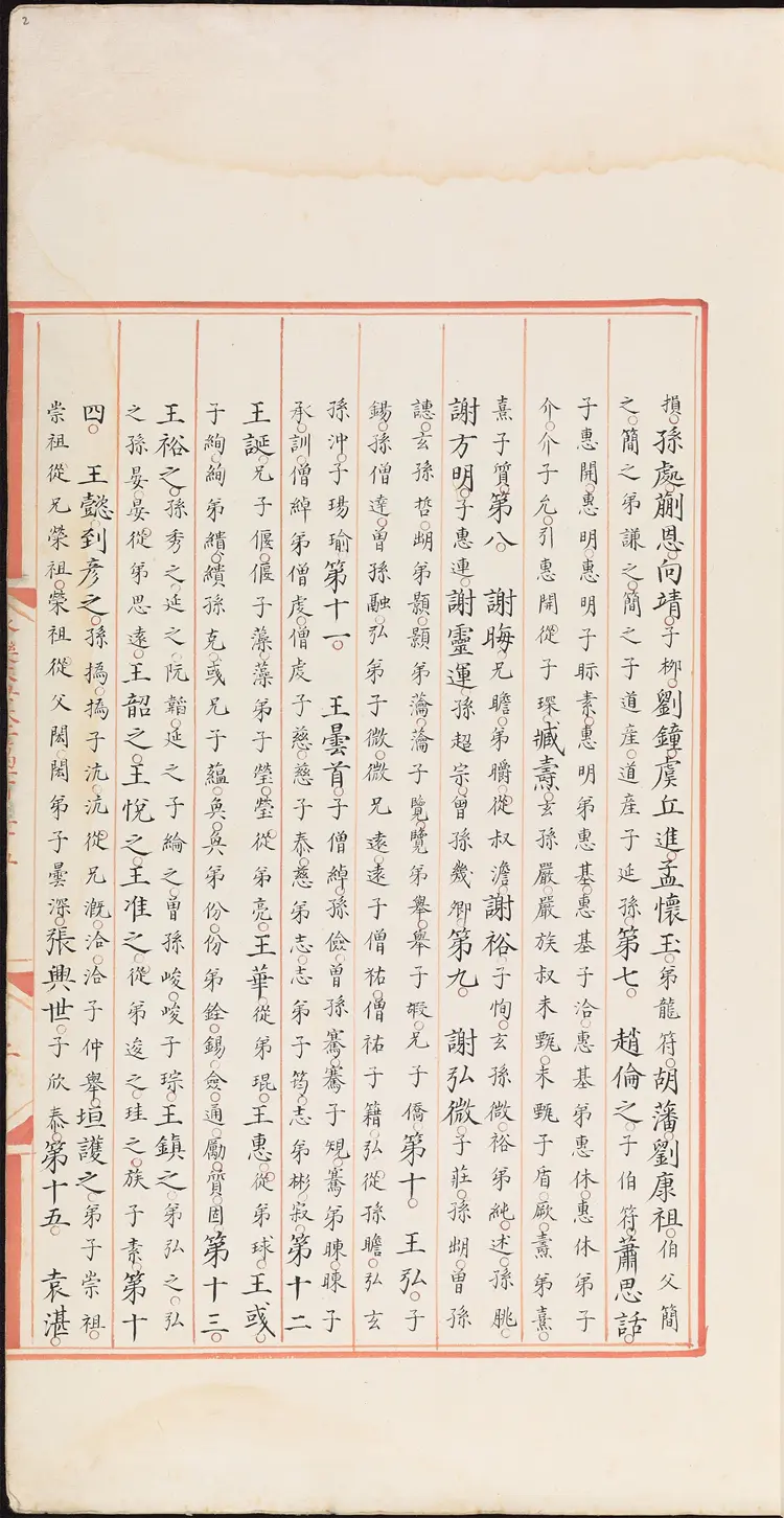 《永乐大典》卷10135-10136史字明嘉靖隆庆间内府重写本