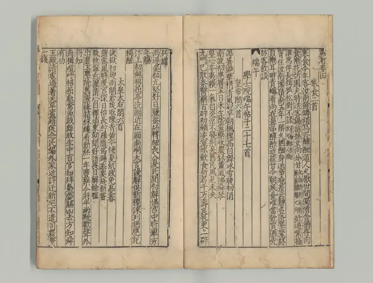 类编增广颍滨先生大全文集 著者蘇轍(宋)宋刊本0203 类编增广颍滨先生大全文集 著者蘇轍(宋)宋刊本0203