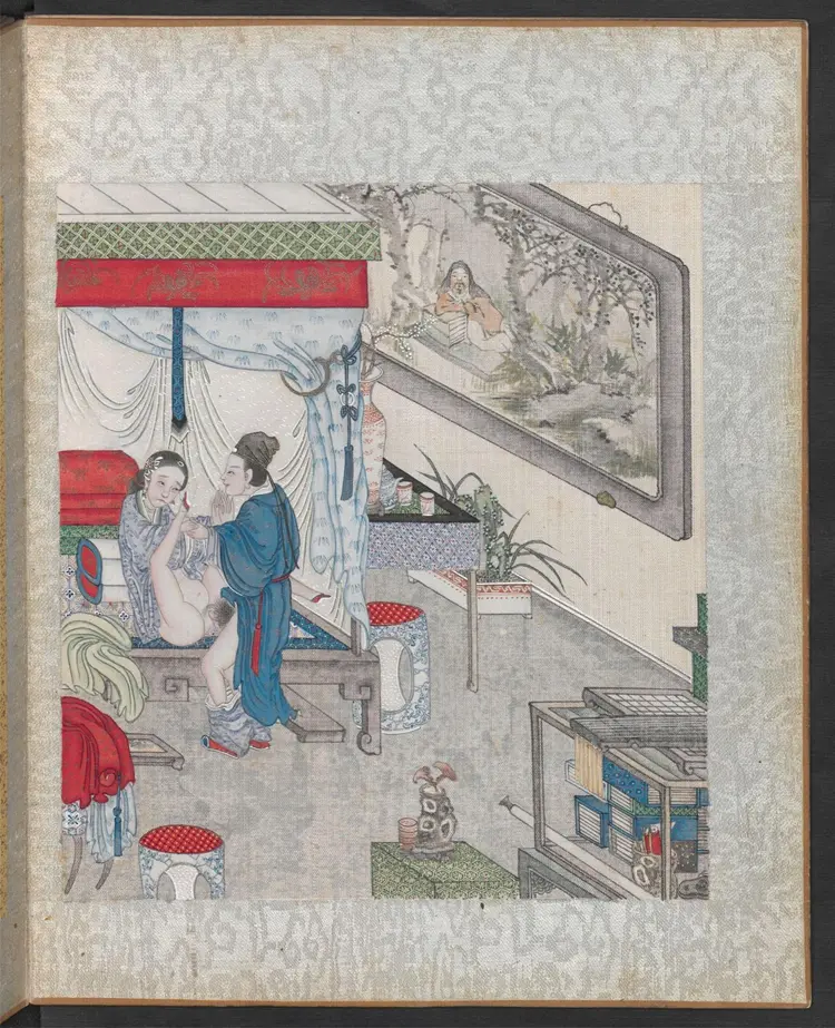 聊斋全图.第47册.清代绘本.奥地利国家图书馆藏 聊斋全图.第47册.清代绘本.奥地利国家图书馆藏