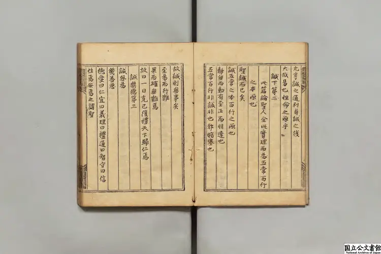 通書 選者周敦頤(宋)/宋朱熹解 朝鮮万暦28年写本 通書 選者周敦頤(宋)/宋朱熹解 朝鮮万暦28年写本