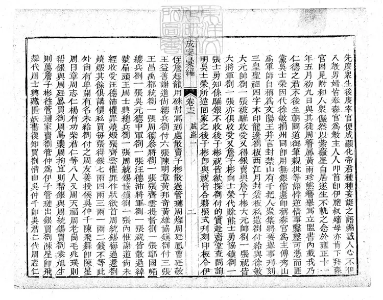 170 成案彙編二十六卷目二卷　乾隆十一年序刊本