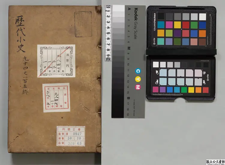 歴代小史 編者李栻（明）明万暦12年軍門趙爺刊本