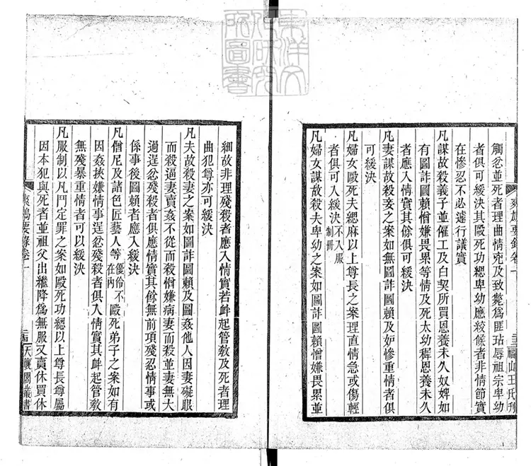 313 [明刑弼教錄]爽鳩要錄二卷