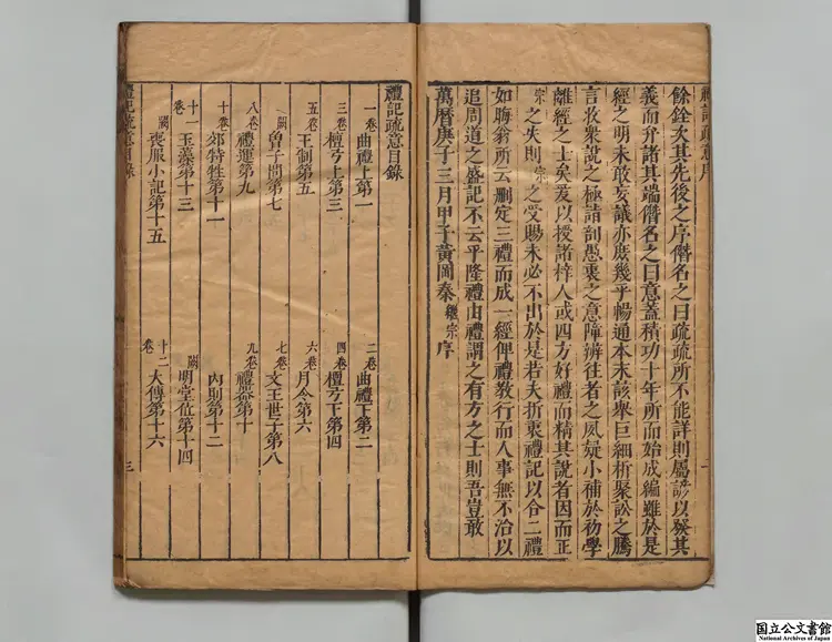 礼記疏意参新 著者陳郊(明)明刊本 礼記疏意参新 著者陳郊(明)明刊本