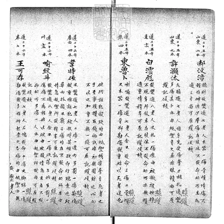 144 內定律例稿本六卷　鈔本