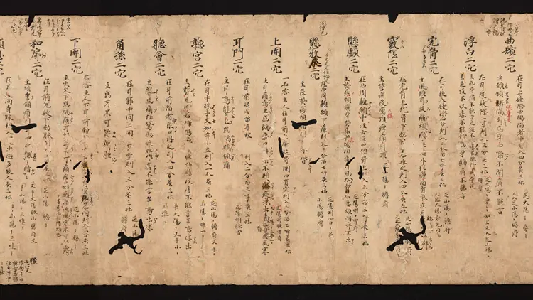 医心方.丹波康赖撰.02.卷二.总三十卷.十二世纪抄本.东京国立博物馆藏