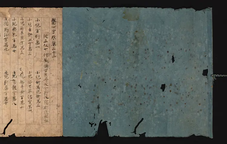 医心方.丹波康赖撰.25.1.卷二十五.一.总三十卷.十二世纪抄本.东京国立博物馆藏