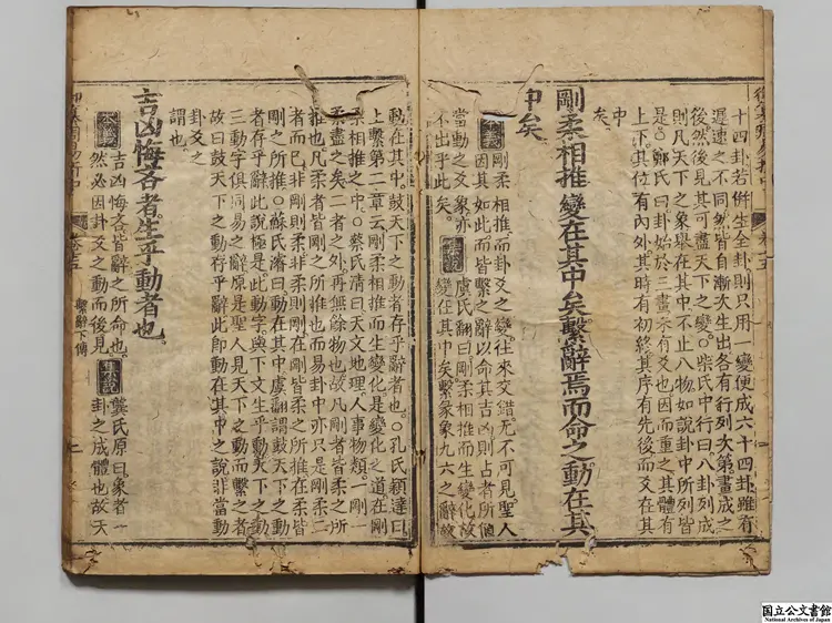 御纂周易折中乙 清刊本